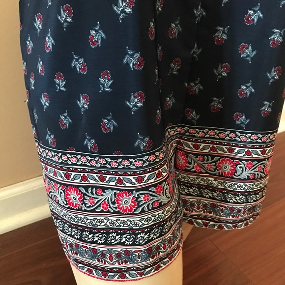 Adorable Navy, Red & White Romper- Size Small - Picture 3 of 7